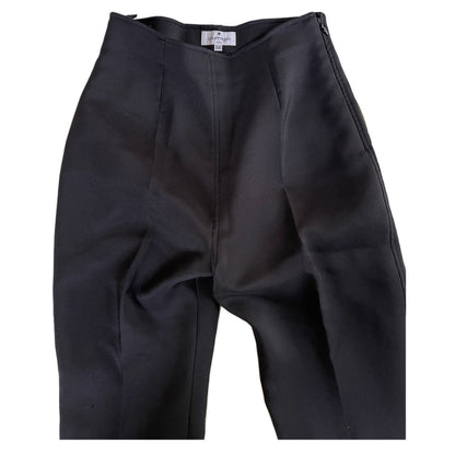 Courreges Logo Sless Peplum Top, Straight Leg Pant Set