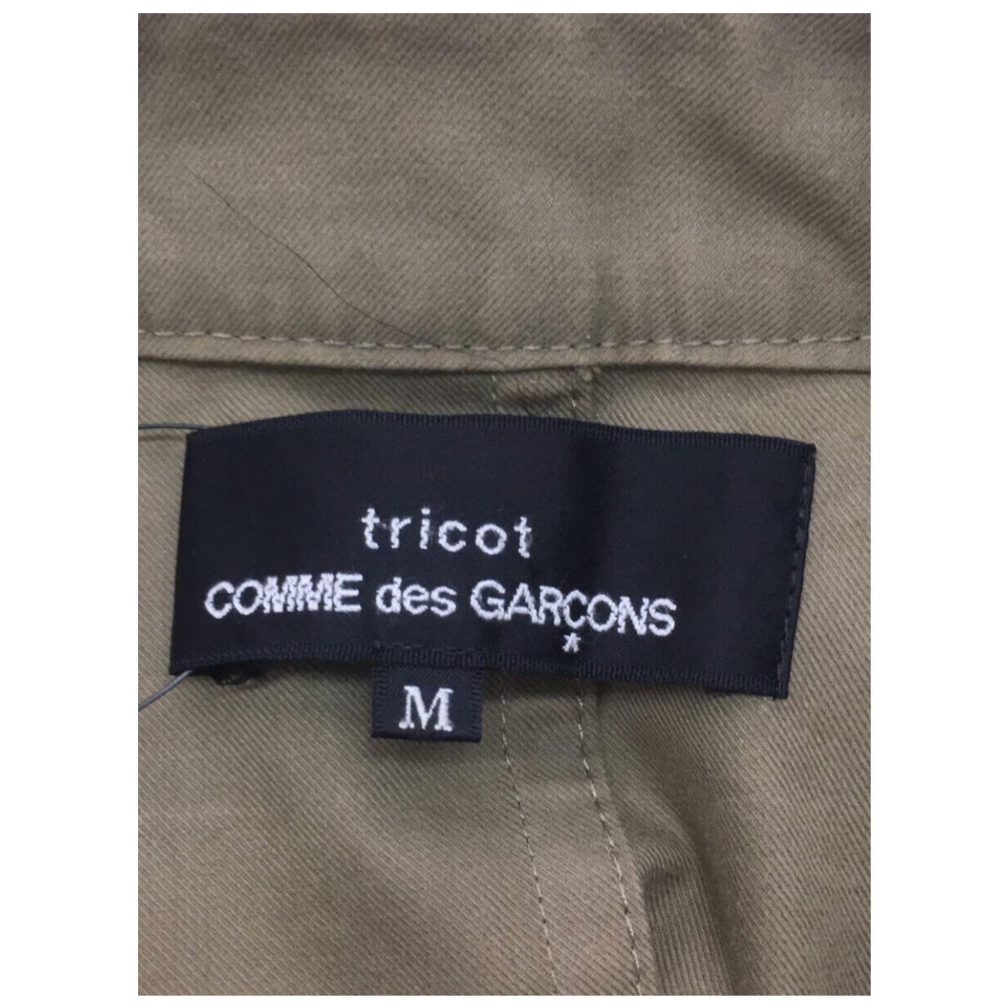 Tricot Comme Des Garcons Trench Cropped Coat