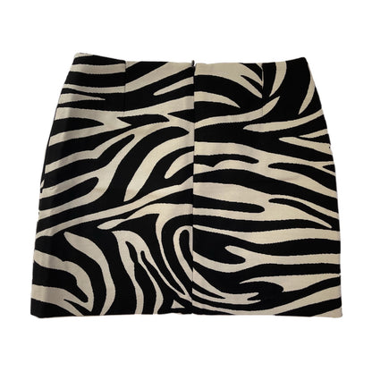 Celine Zebra Print Mini Skirt