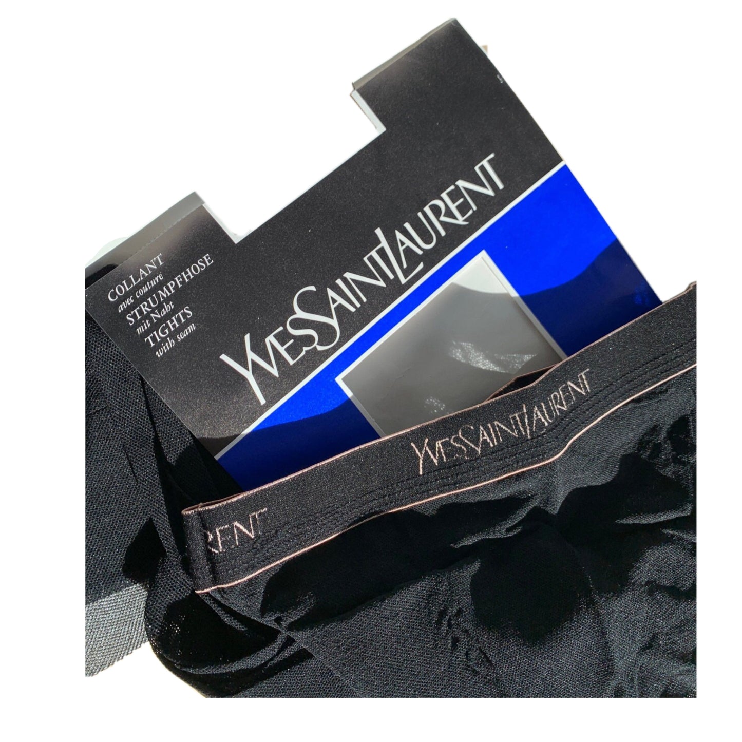 Yves Saint Laurent Logo Tights/Stockings
