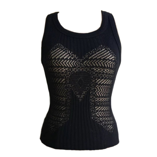 Jean Paul Gaultier Knit Cotton Tank