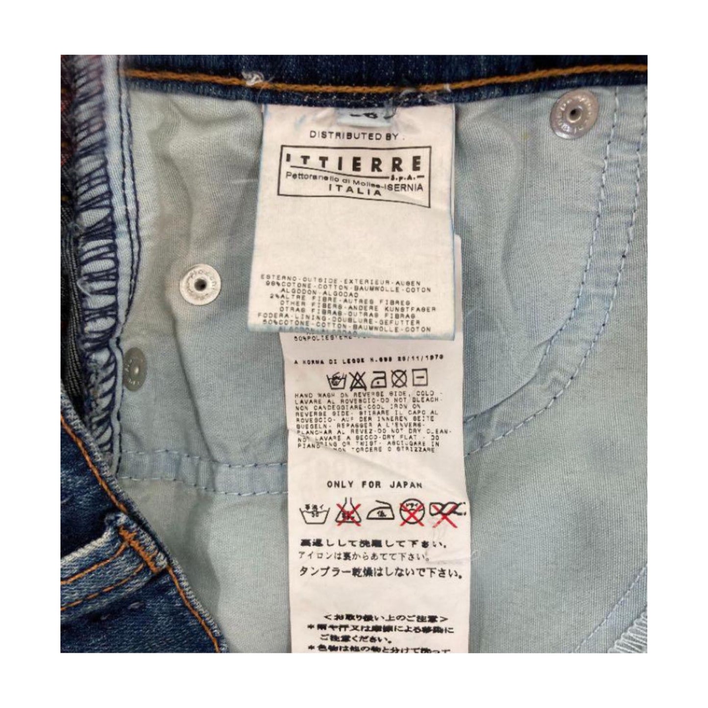 Dolce & Gabbana Sequin Logo Denim Mini Skirt