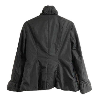 Christian Dior Puffer Ruffle Hem, Neck Jacket