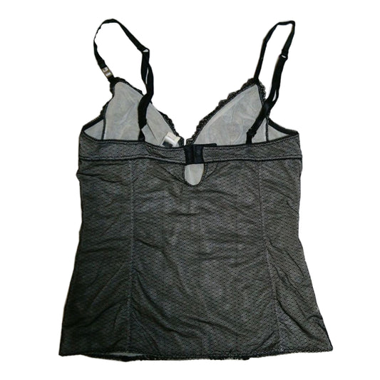 Dolce & Gabbana Diamante Logo Strap Cami