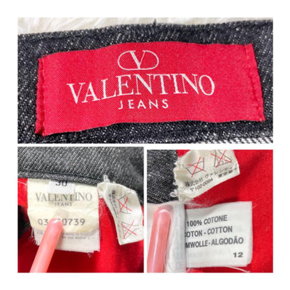 Valentino Floral Embroidered Jeans
