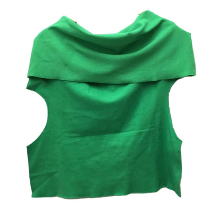 APOC Issey Miyake Off Shoulder Knit Scuba Top