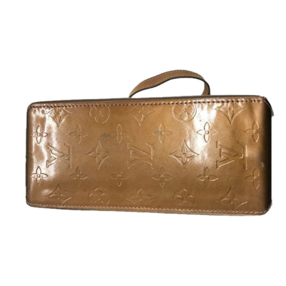 Louis Vuitton Bronze Vernis Enamel Monogram Handbag