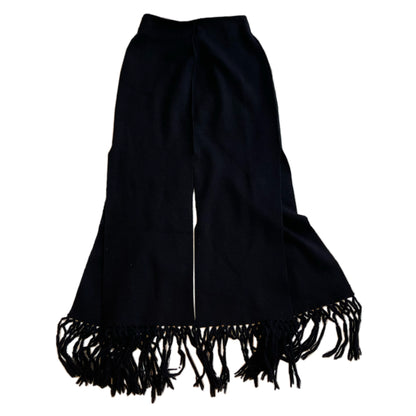 Jean paul Gaultier Knit Fringe Split Skirt