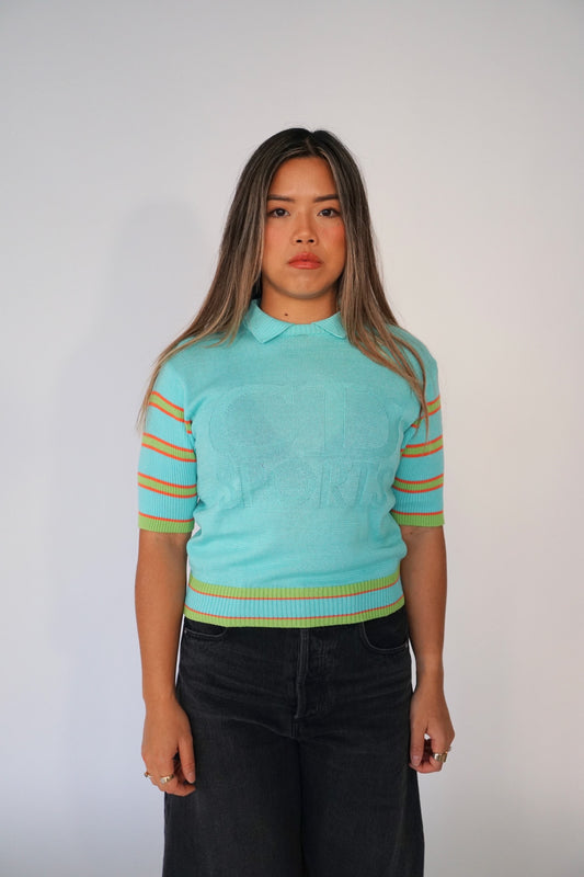 Christian Dior Sports Knit Collared Polo