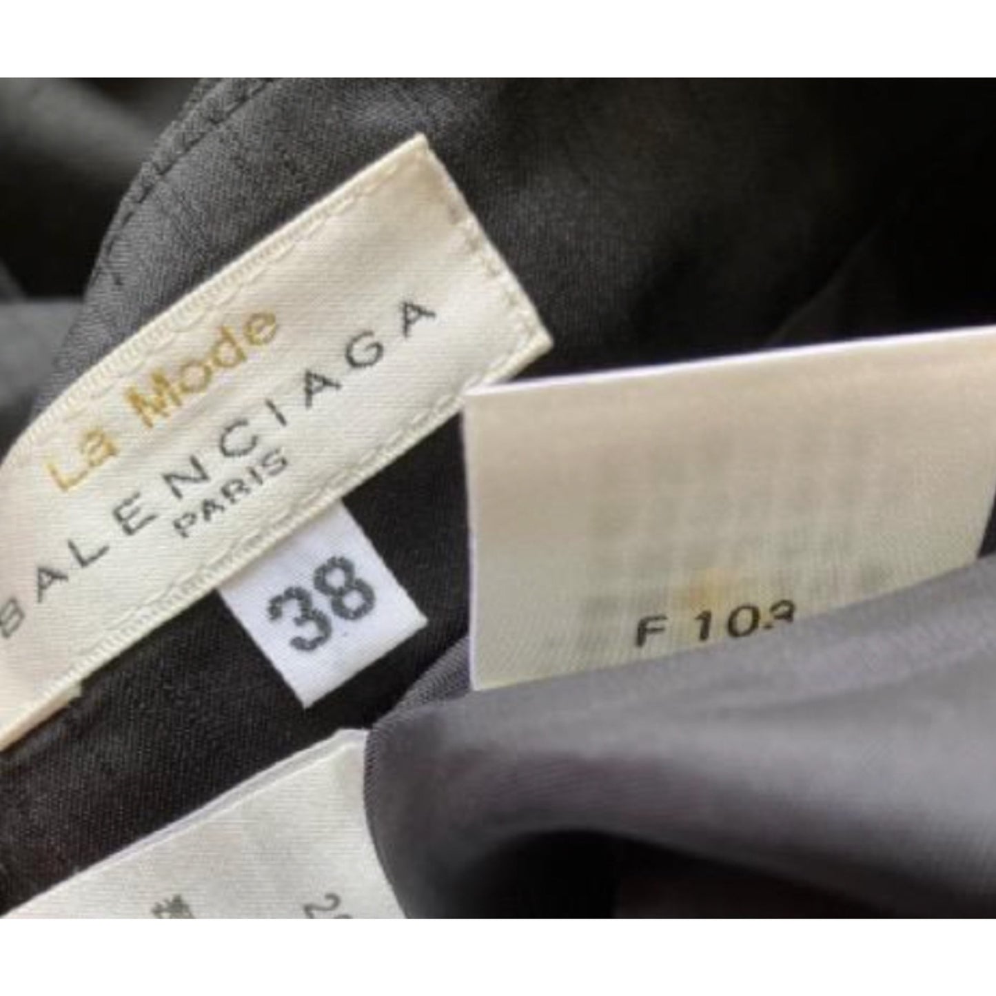 Balenciaga Black Maxi Silk Skirt