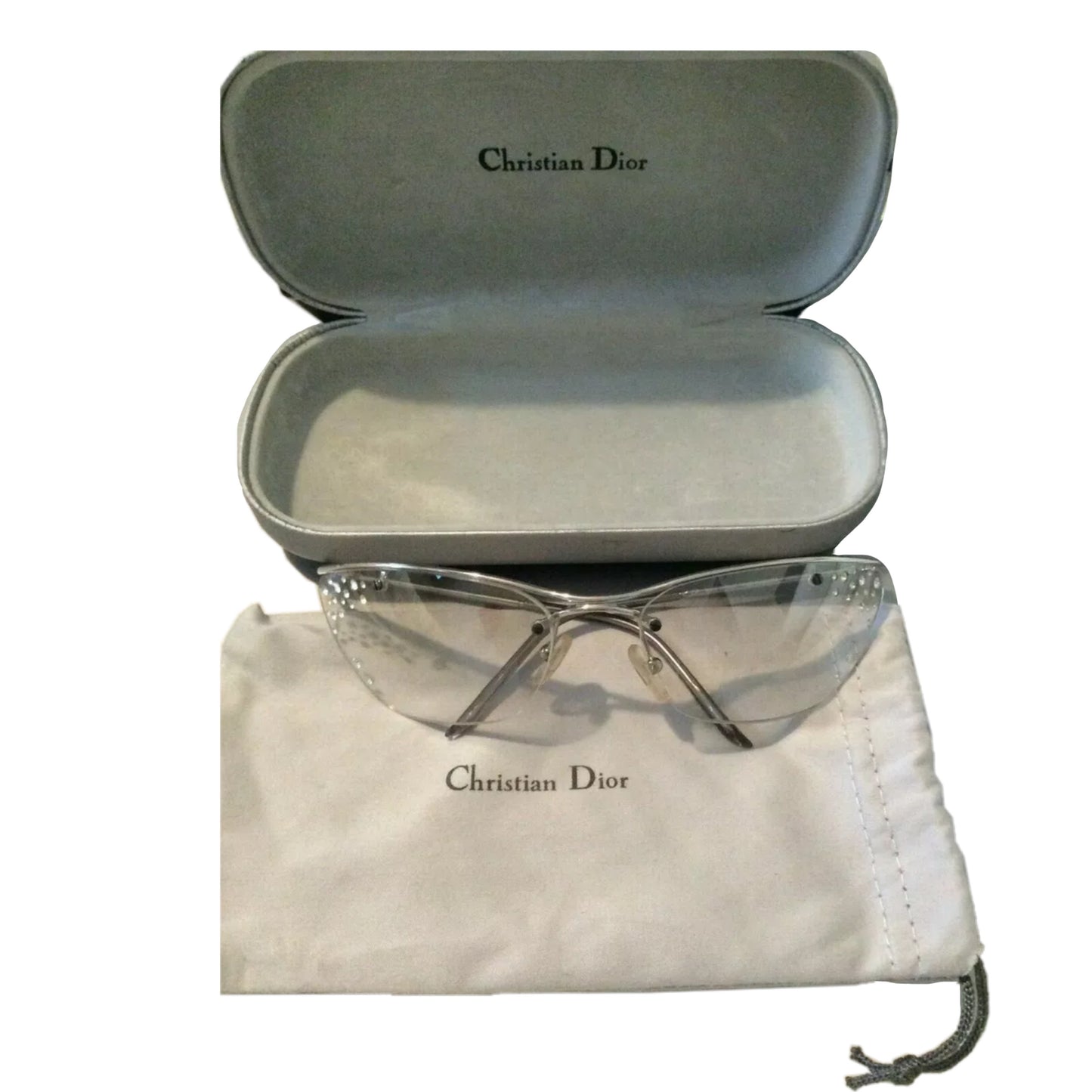Christian Dior Rhinestone Crystal Sunglasses