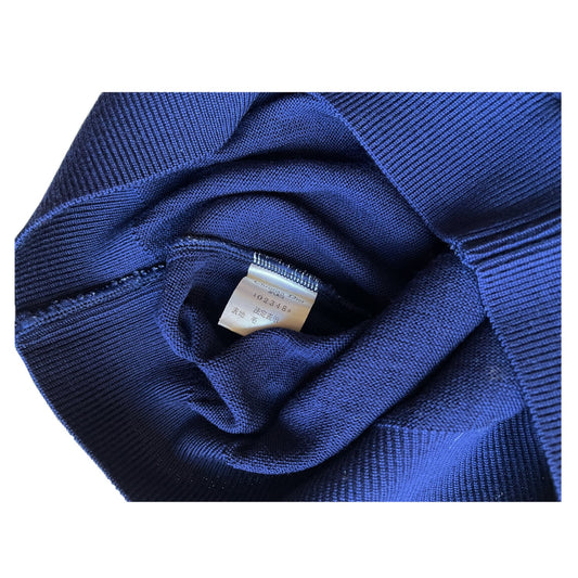 Christian Dior Sports Navy Oversized Knit Jumper