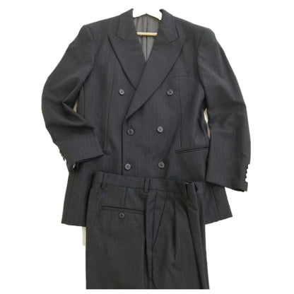 Moschino Wool Blend Check Blazer Trouser Suit Set