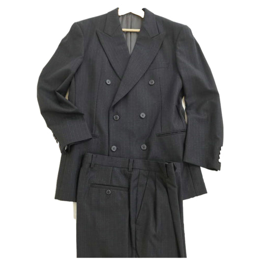 Moschino Wool Blend Check Blazer Trouser Suit Set