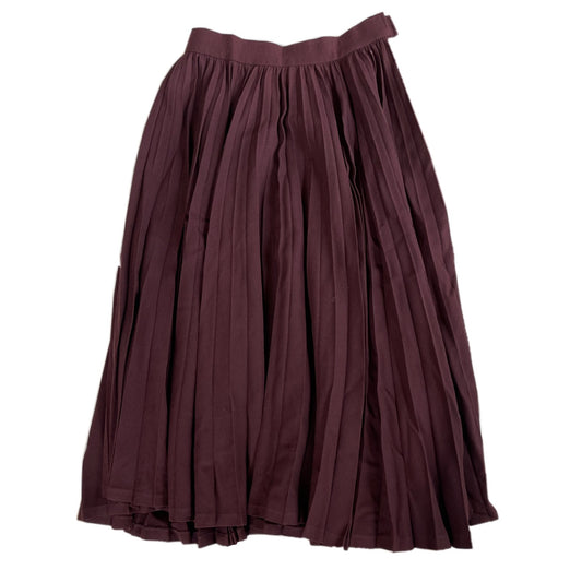 Christian Dior Pret A Porter Pleated Midi Skirt