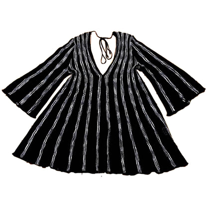 Missoni V Neck Knit Bell Sleeve Tunic