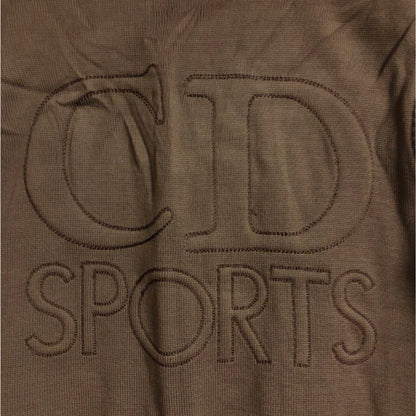 Christian Dior Sports Brown Quilted Logo Embroidery Button Down Vest