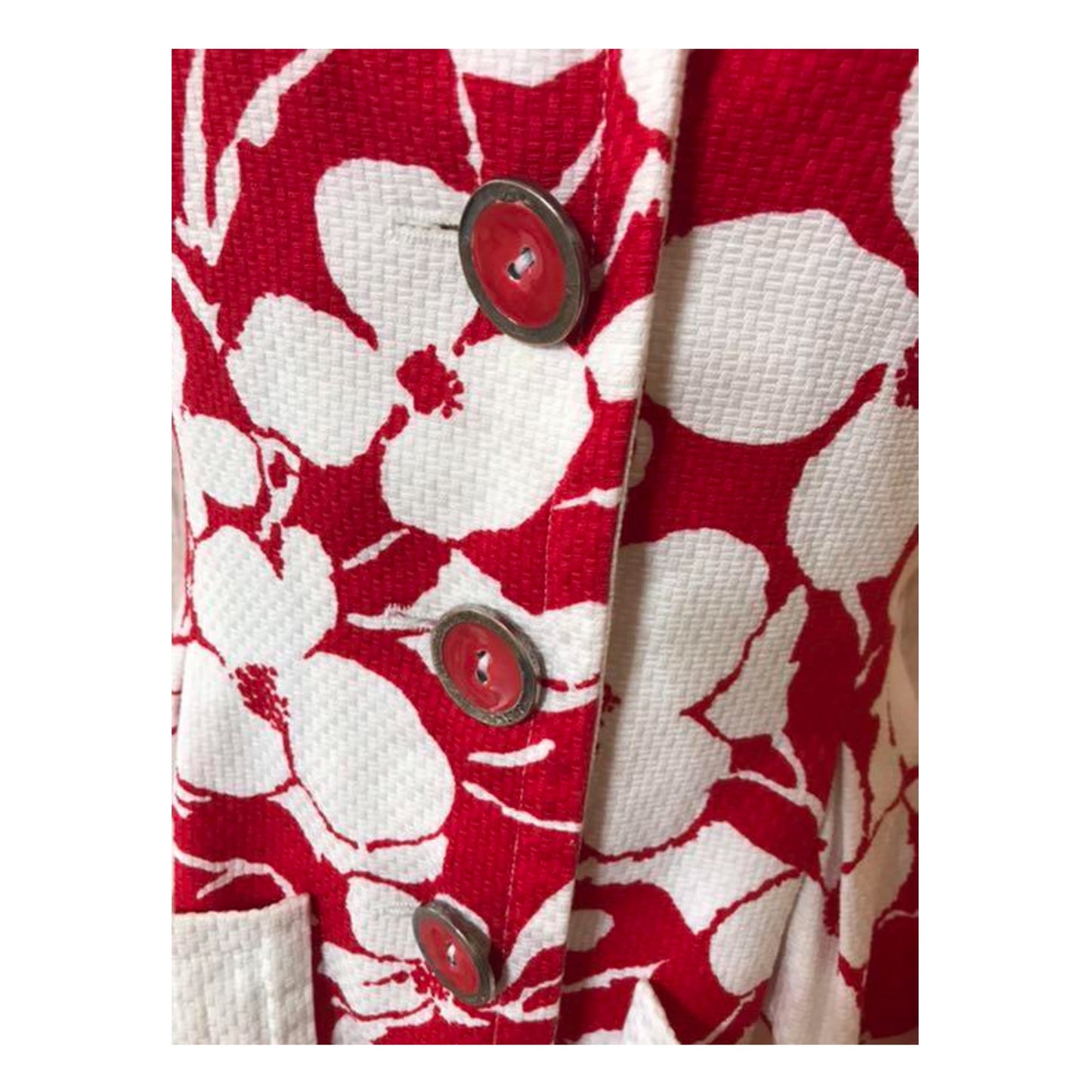 Givenchy Floral Sless Button Down Pocket Dress