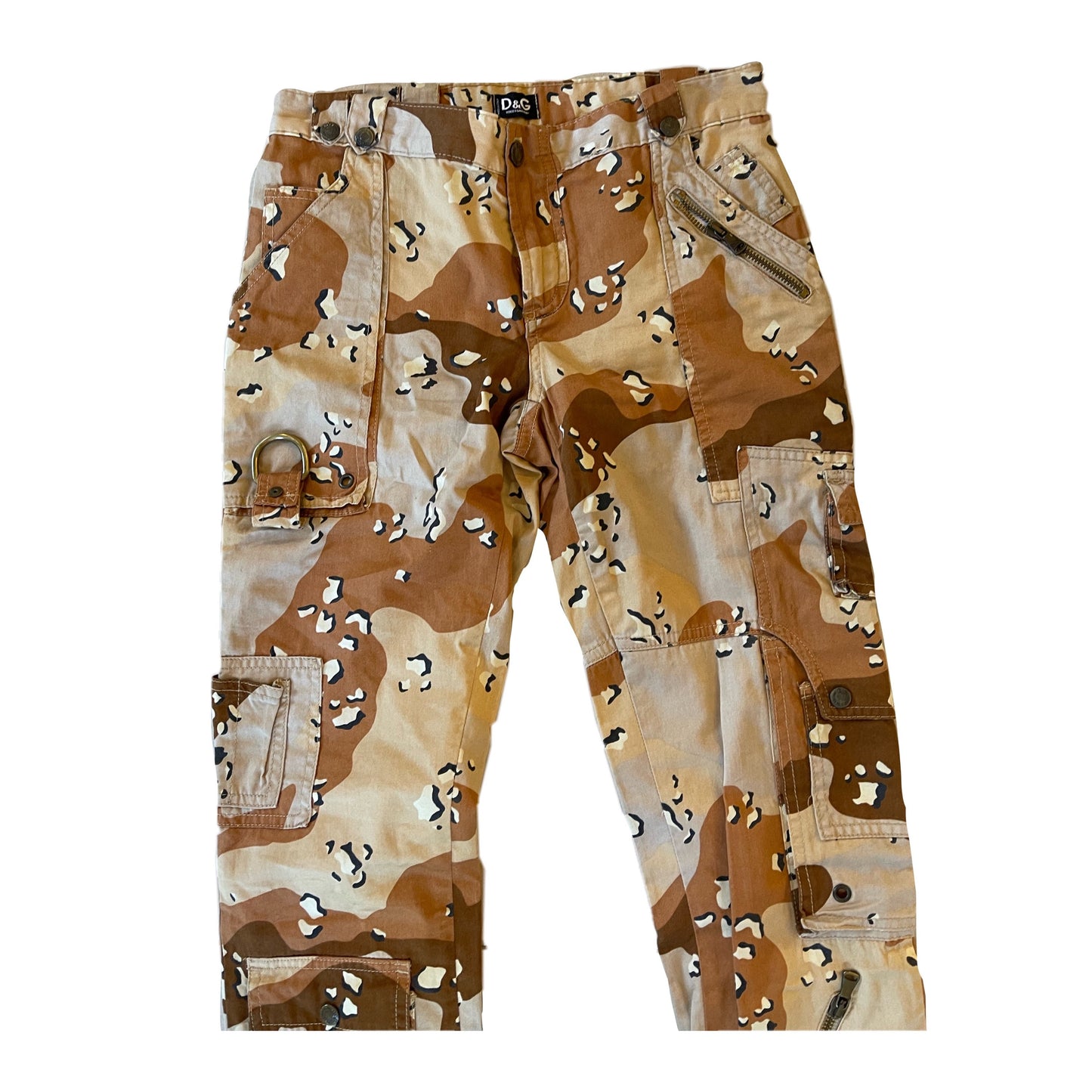 Dolce Gabbana Cameo Cargo Utility Pants