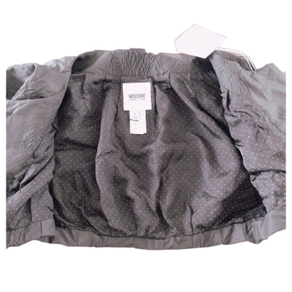 Moschino Cheap And Chic Cap SS Button Crop Top