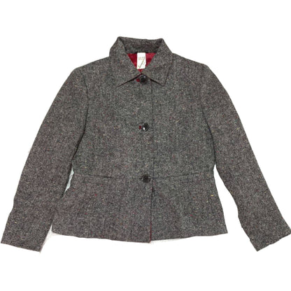 Gianni Versace Tweed Wool Speckle Blazer Skirt Two Piece Set