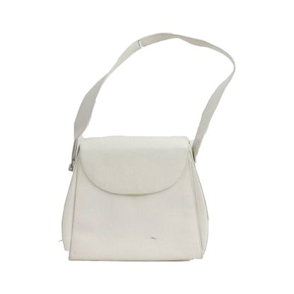 Loewe Cream Leather Large Shoulder Bag