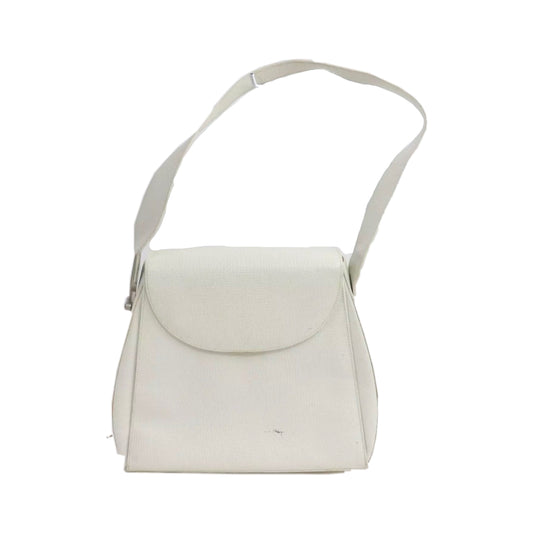 Loewe Cream Leather Large Shoulder Bag
