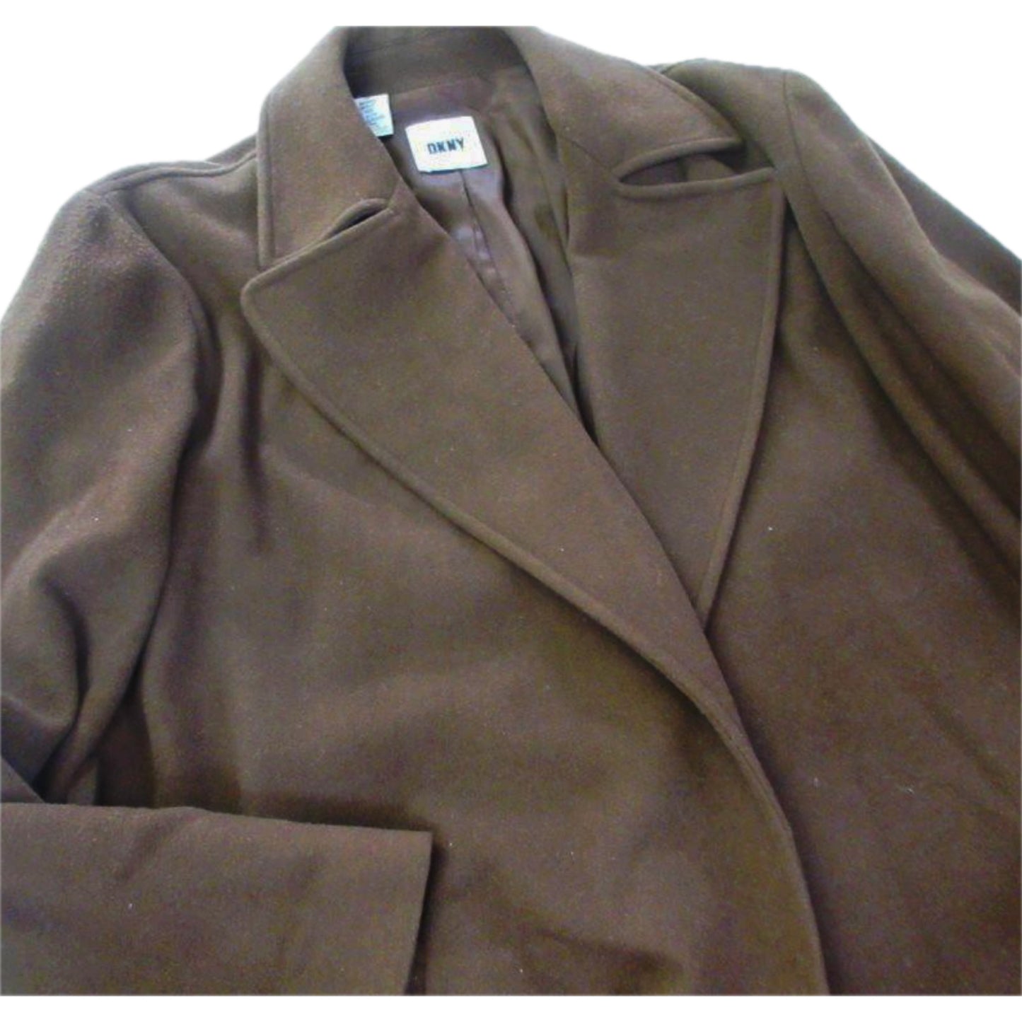 DKNY Cashmere Wool Blend Coat