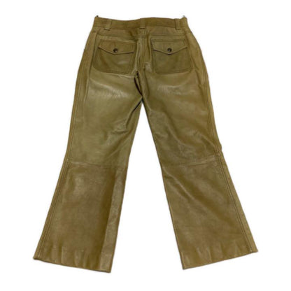 Moschino Cheap And Chic Leather Cargo Pants