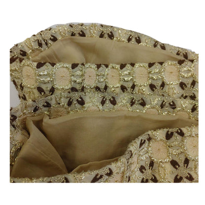 Prada Metallic Tweed Tile Print Trousers
