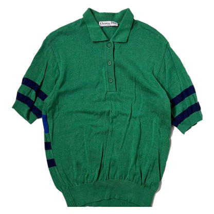 Christian Dior Sports Back Logo Knit Polo