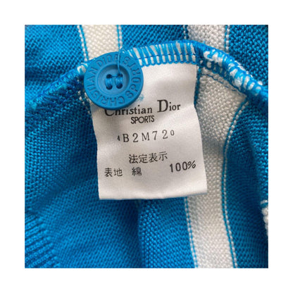 Christian Dior Sports Logo Stripe Knit Vest