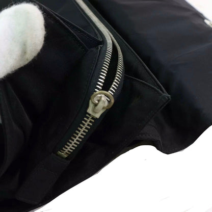 Prada Nylon Black Zip Shoulder Bag