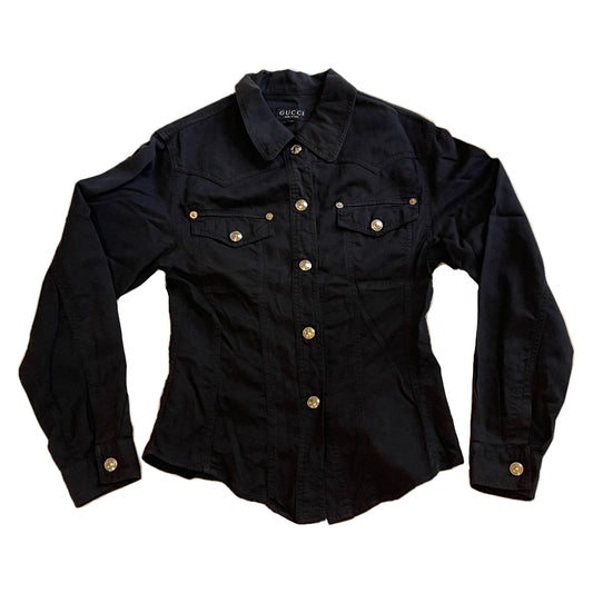 Gucci Western Cowboy Button LS Shirt