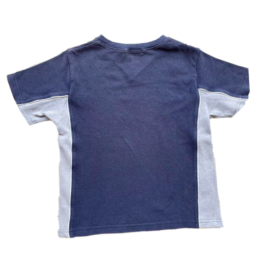 Burberry Logo V Neck Baby Crop Tee