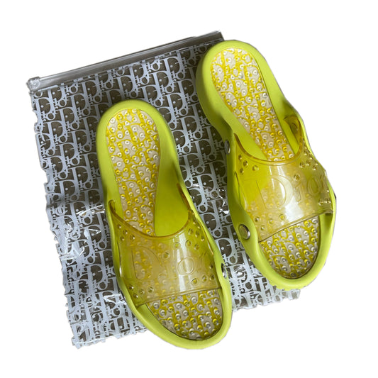 Christian Dior Rubber Beach Slides