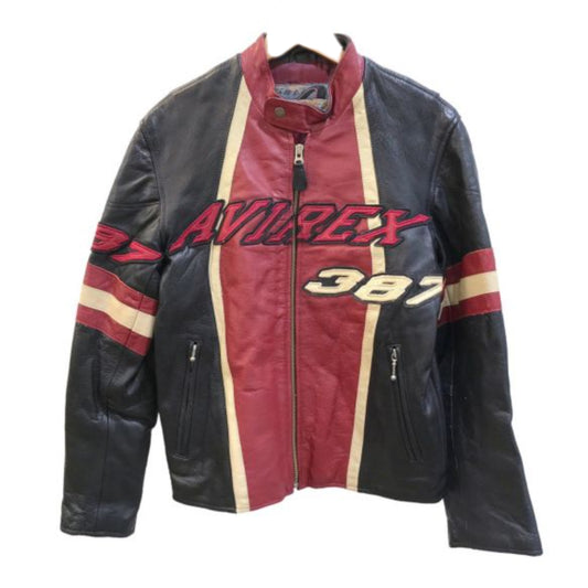 Avirex Leather Racing Jacket