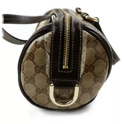 Gucci Monogram Coated Canvas Mini Papillon Purse
