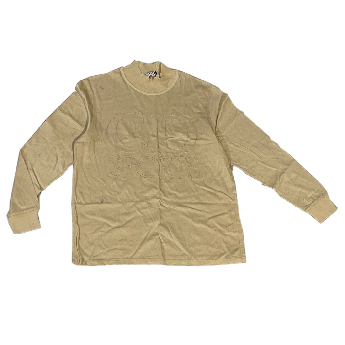 Christian Dior Sport LS Logo Mock Neck Top