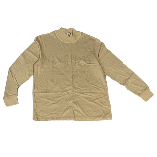 Christian Dior Sport LS Logo Mock Neck Top