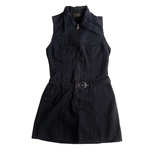 Fendi FF Zucca Logo Sleeveless Dress W/ Belt