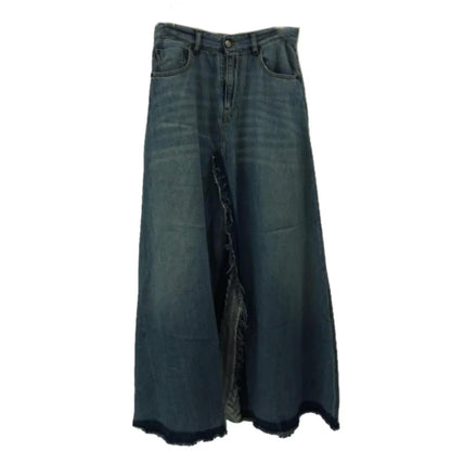 MM6 Maison Margiela Denim Split Skirt