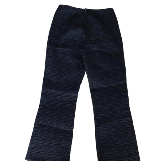 Fendi Zucca High Waist Embroidered Pants