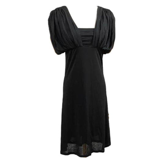 Jean Paul Gaultier Pleated Bust Shoulder Flare Dress