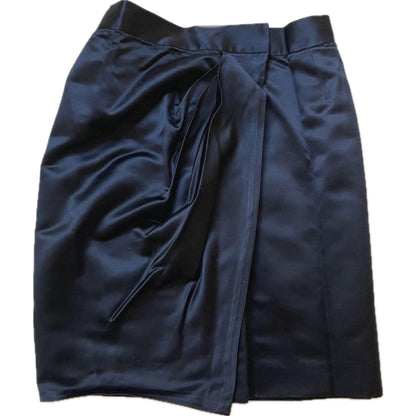 Gianni Versace Double Breasted Blazer Wrap Skirt w Beaded Drop Gold Buckle Belt