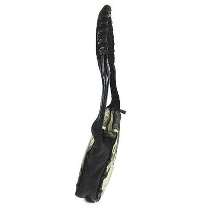 Roberto Cavalli Leather Floral Print Handbag