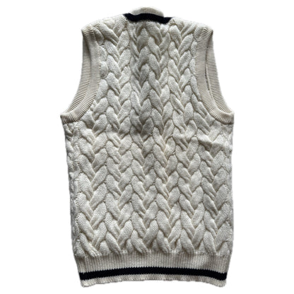 Christian Dior Sports Wool Braided Vest