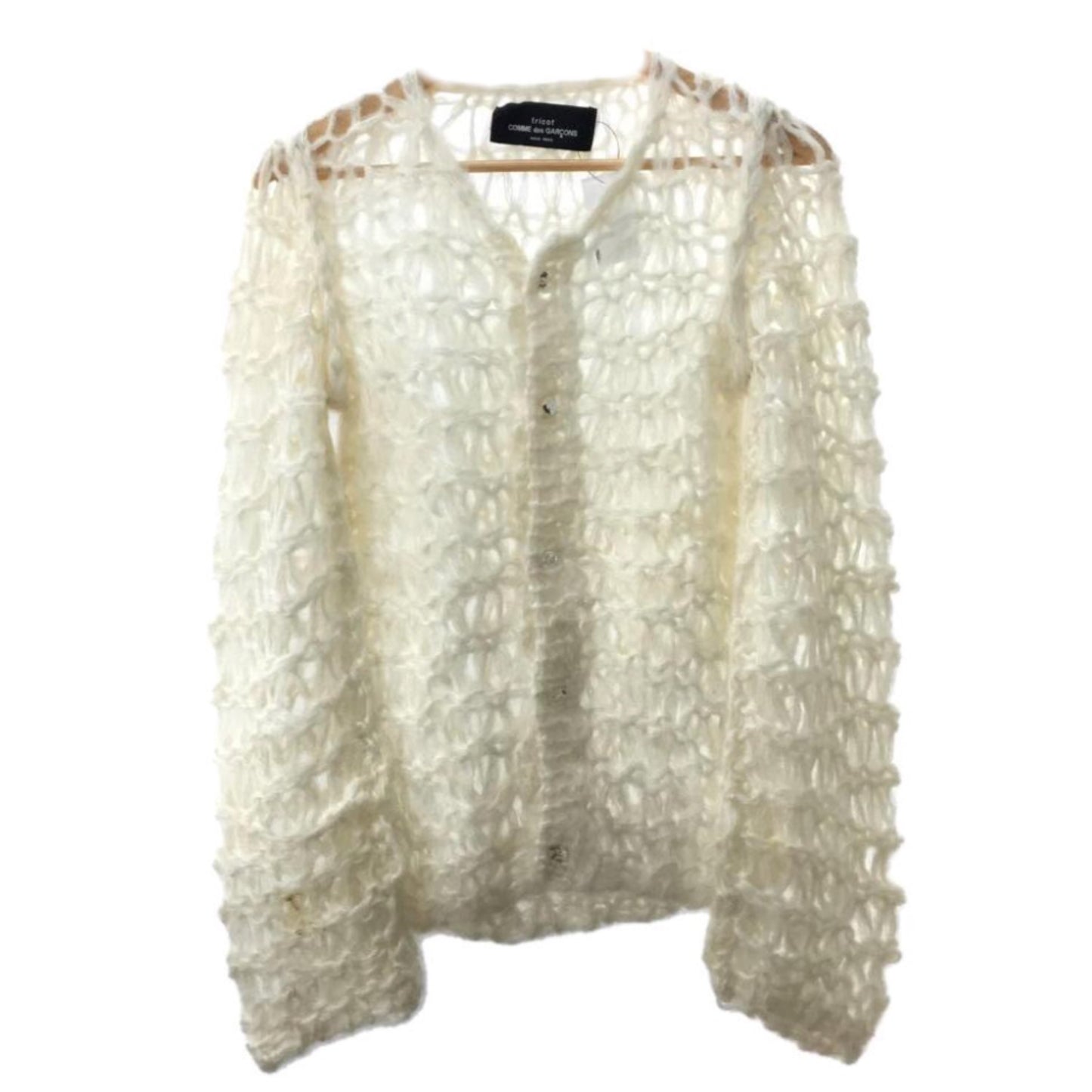 Tricot Comme Des Garcons Hand Knit Button Down LS Cardigan
