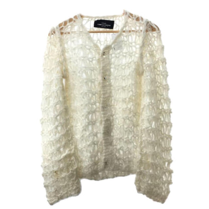 Tricot Comme Des Garcons Hand Knit Button Down LS Cardigan