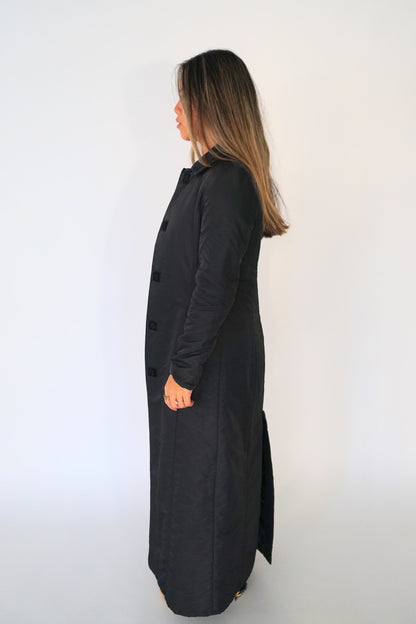 Fendi Nylon Puffer Maxi LS Coat